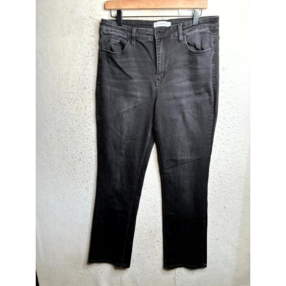 Flying Monkey Womens Jeans 33x31 Black High Rise Straight Leg F4620